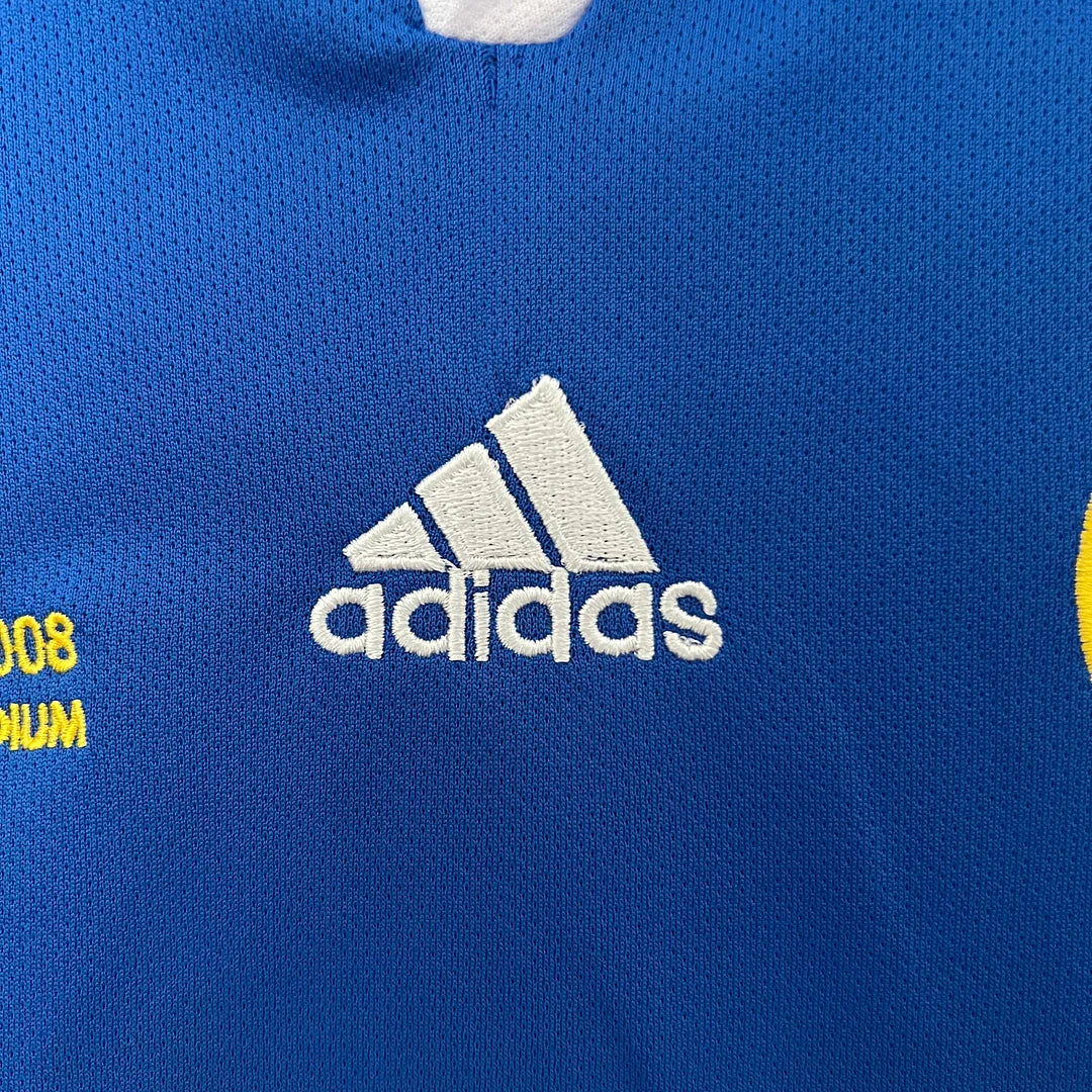 Maillot rétro Chelsea Finale de la Ligue des champions 2008-2009 à domicile, taille enfant