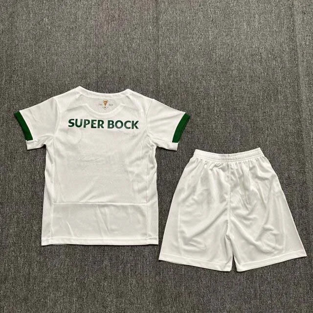 Maillot extérieur Sporting Lisbonne 2024-2025 pour enfant