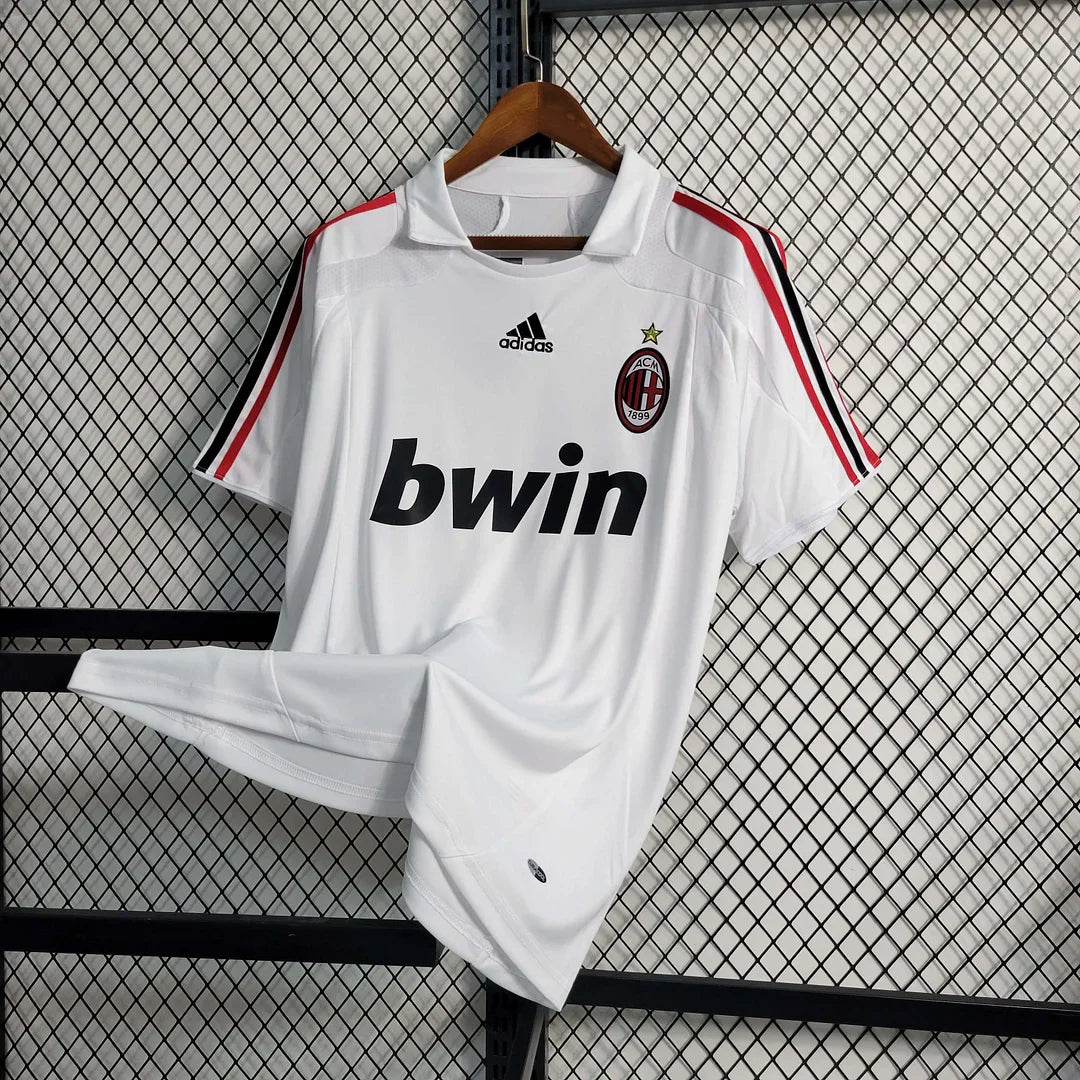 Maillot rétro extérieur de l'AC Milan 2007-2008