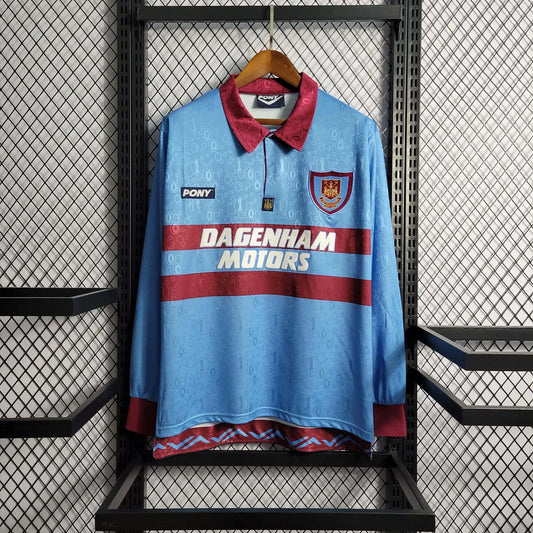 Maillot rétro extérieur à manches longues West Ham United 1995-1996