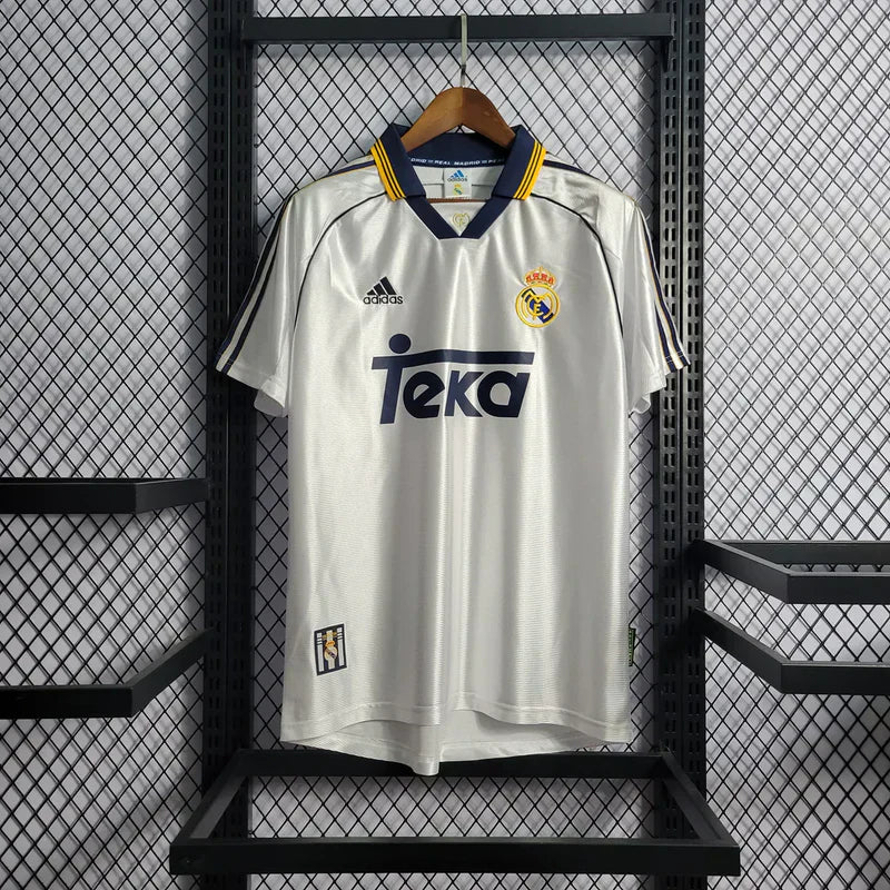 Maillot domicile rétro du Real Madrid 1999-2000