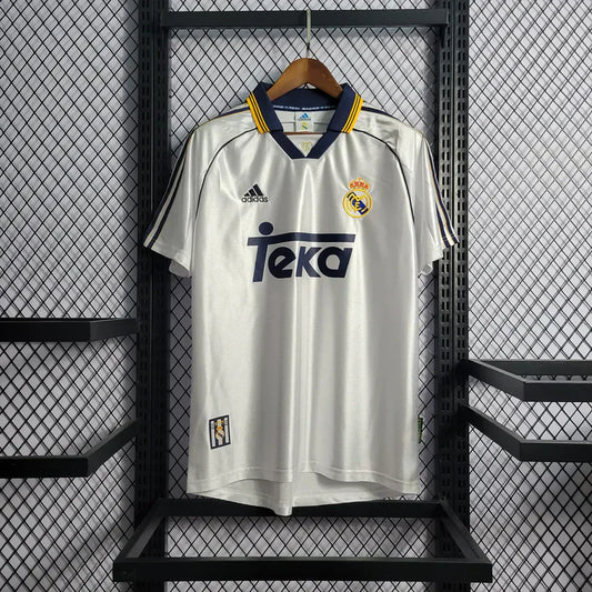 Maillot domicile rétro du Real Madrid 1999-2000