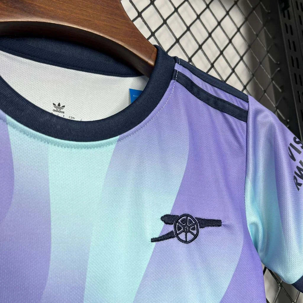 Maillot extérieur alternatif Arsenal 2024/2025 pour enfant