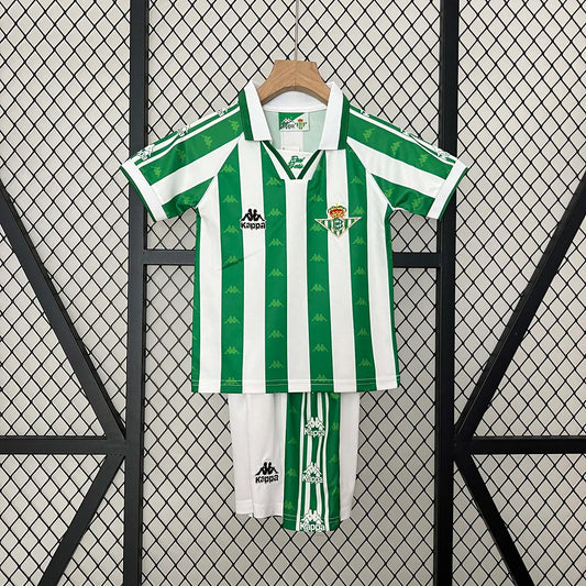 Maillot rétro domicile Real Betis 1995/1997 pour enfant
