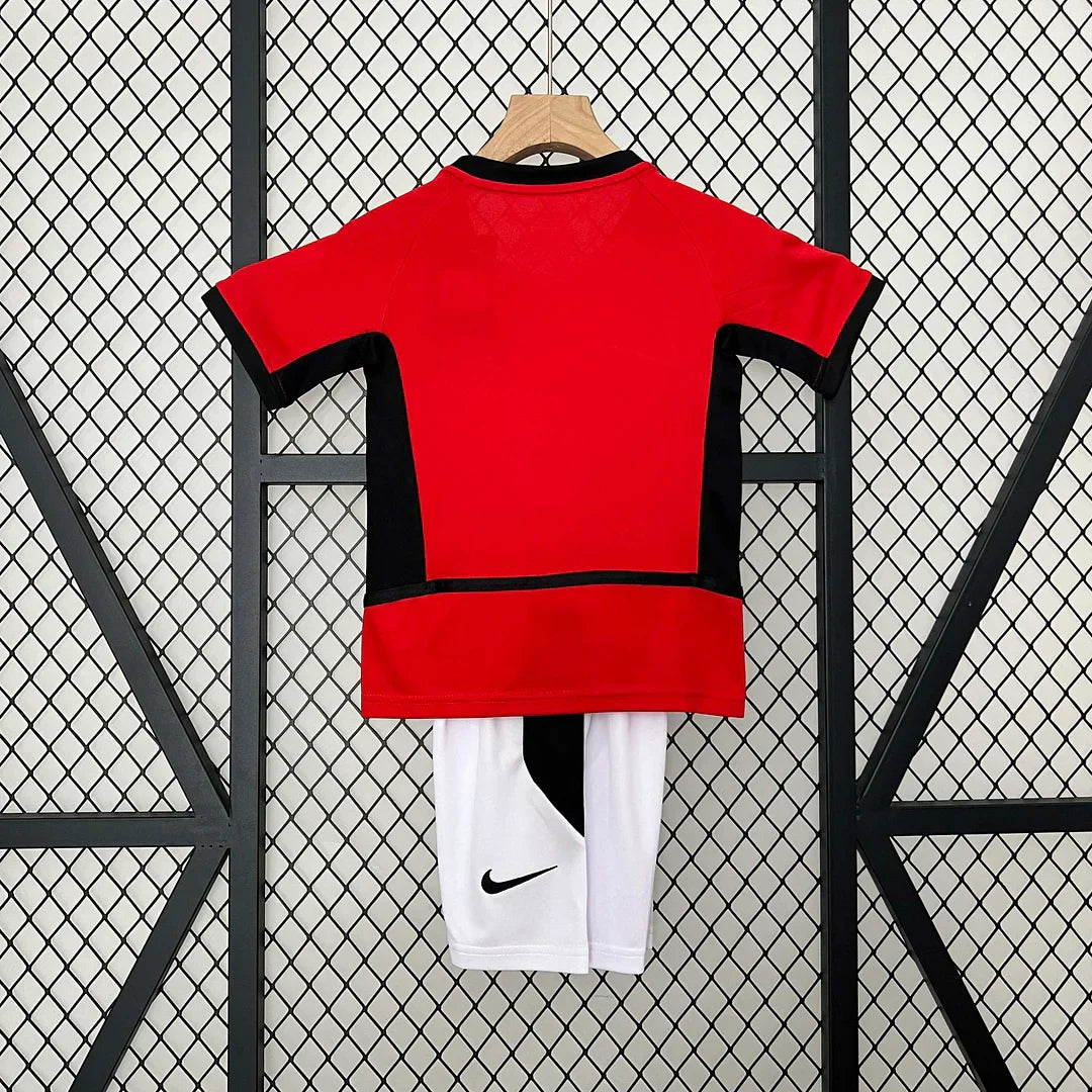 Maillot rétro Manchester United Domicile Enfant 2002/2004
