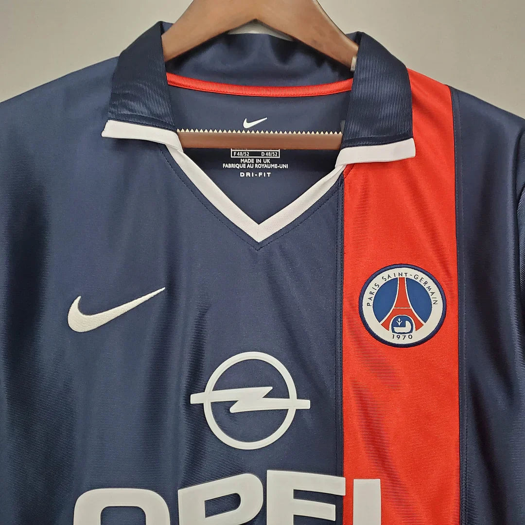 2001/2002 Retro Psg Paris Saint-Germain Local