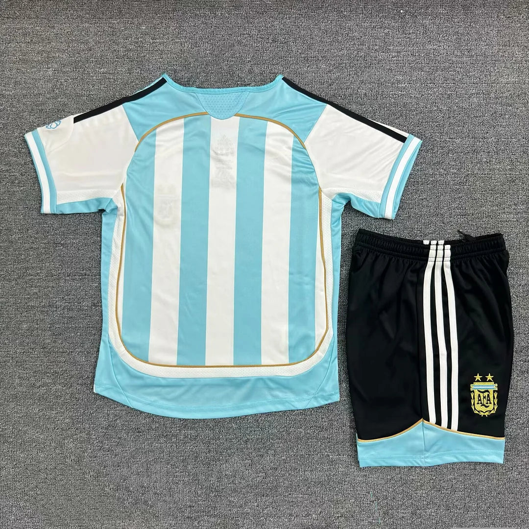Maillot rétro domicile Argentine 2006, taille enfant