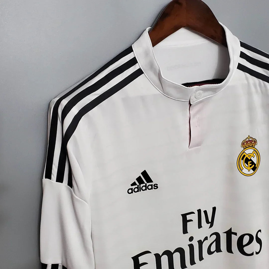 Maillot rétro à manches longues Real Madrid Domicile 2014/2015