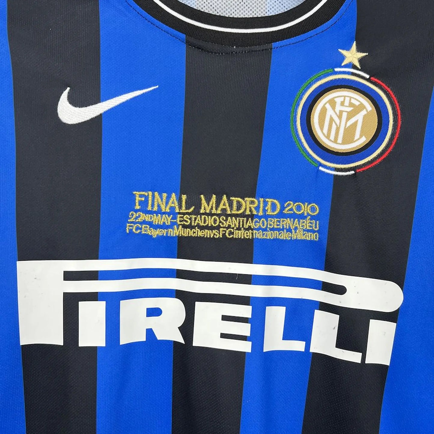Maillot rétro Inter Milan Domicile Manches Longues 2009/2010