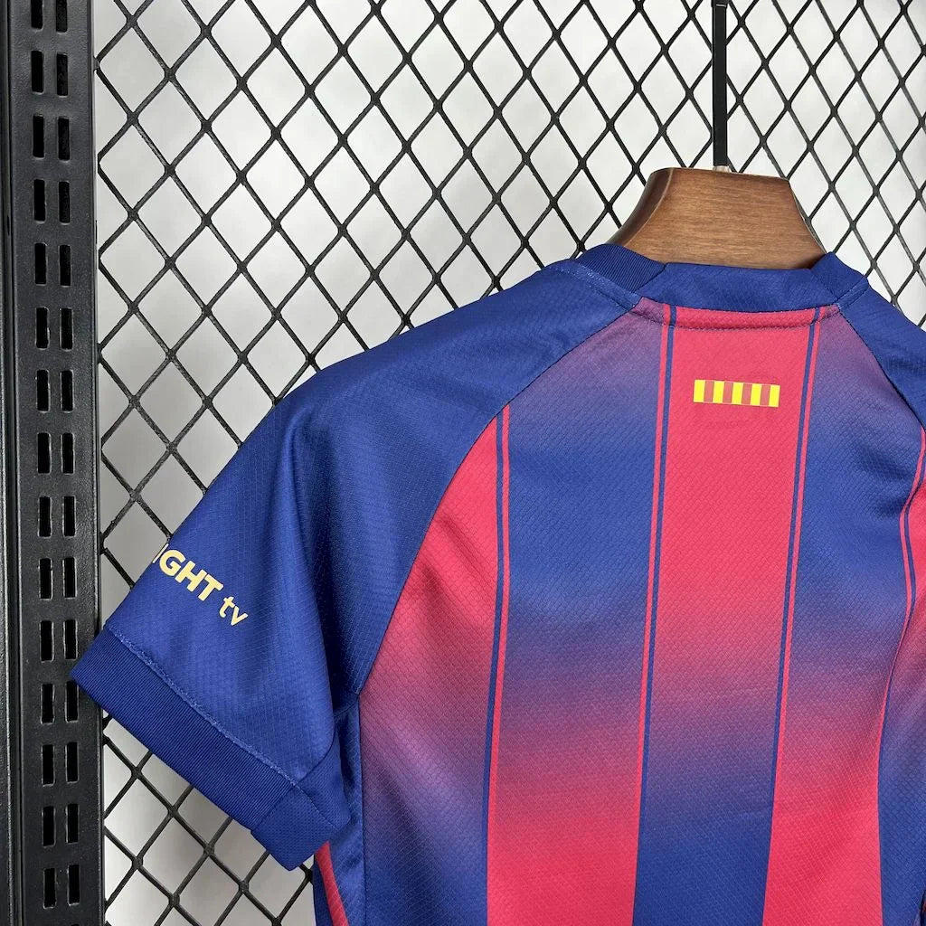 Maillot Domicile Barcelone 2025/2026 Taille Enfant