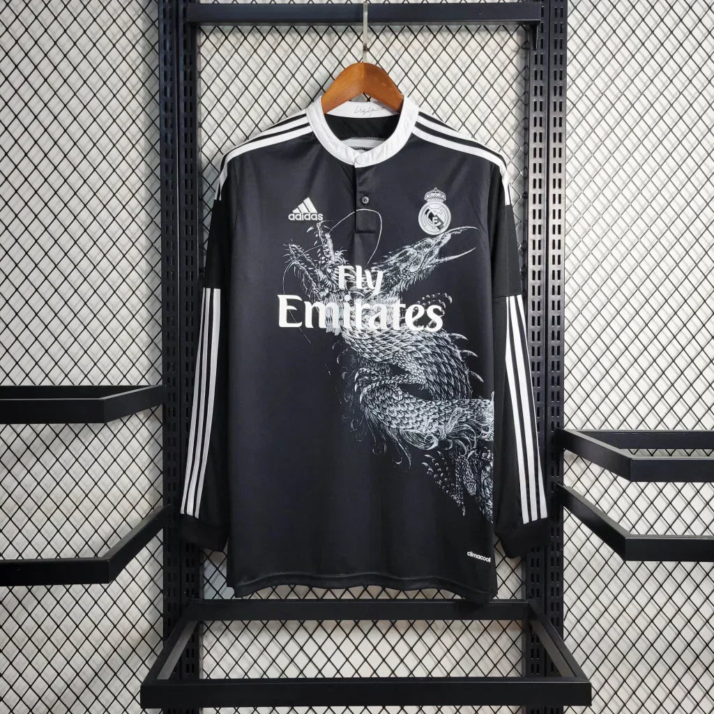 Maillot alternatif à manches longues Real Madrid Retro 2014-2015