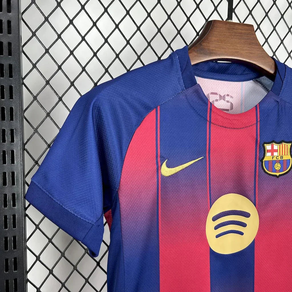 Maillot Domicile Barcelone 2025/2026 Taille Enfant