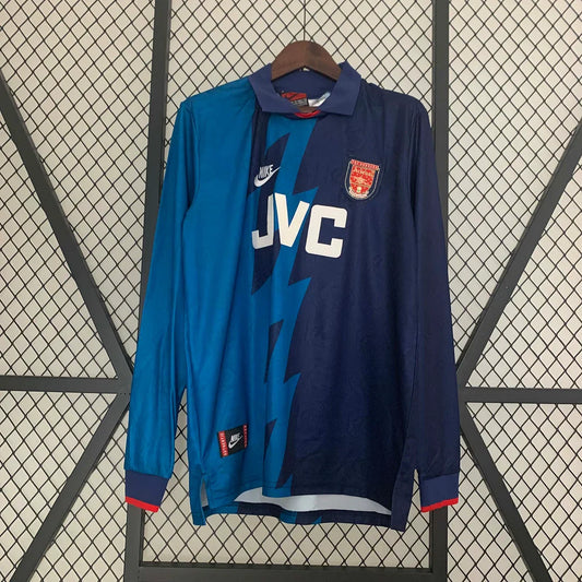 Maillot extérieur rétro Arsenal 1995-1996 à manches longues