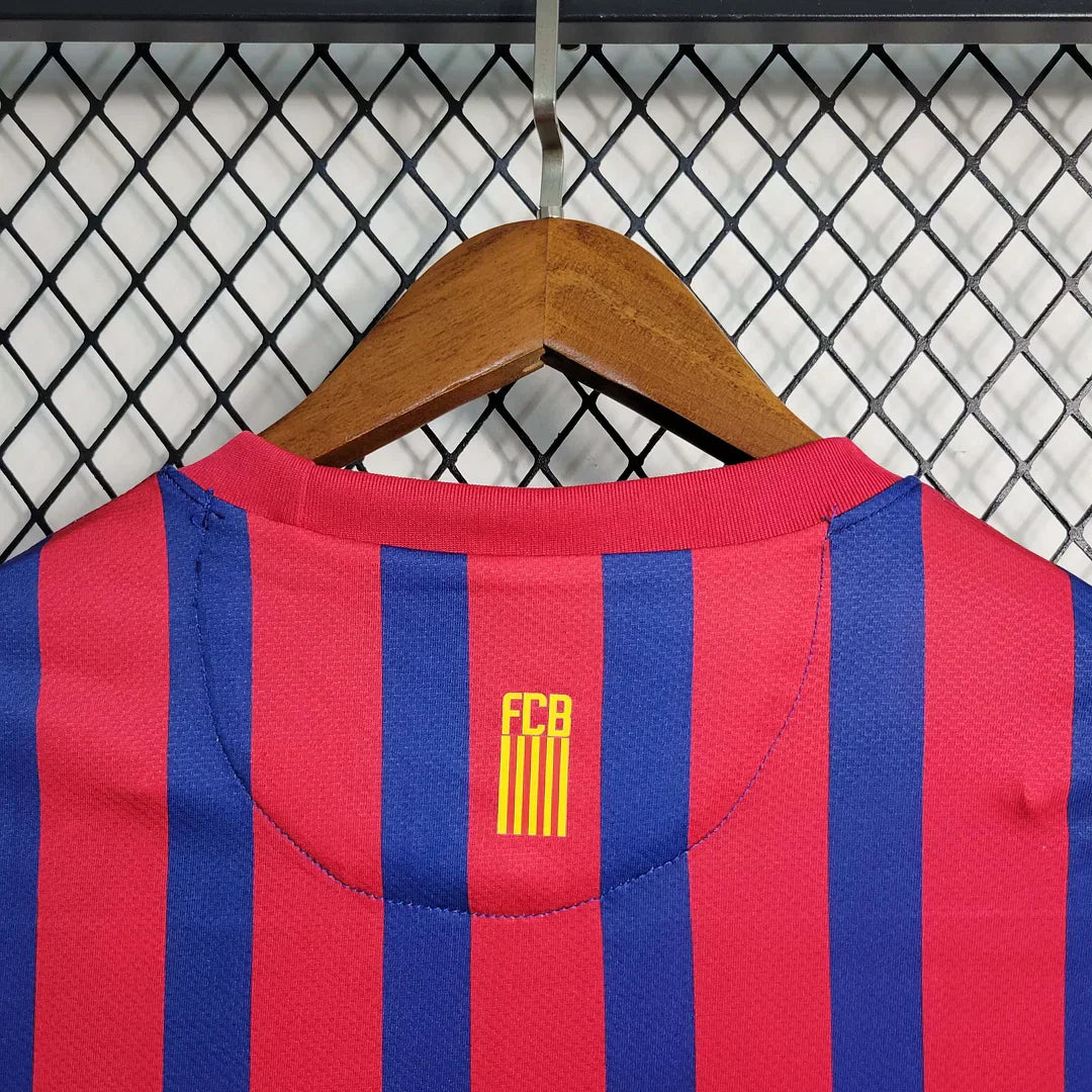Maillot rétro Barcelone Domicile Manches Longues 2011-2012