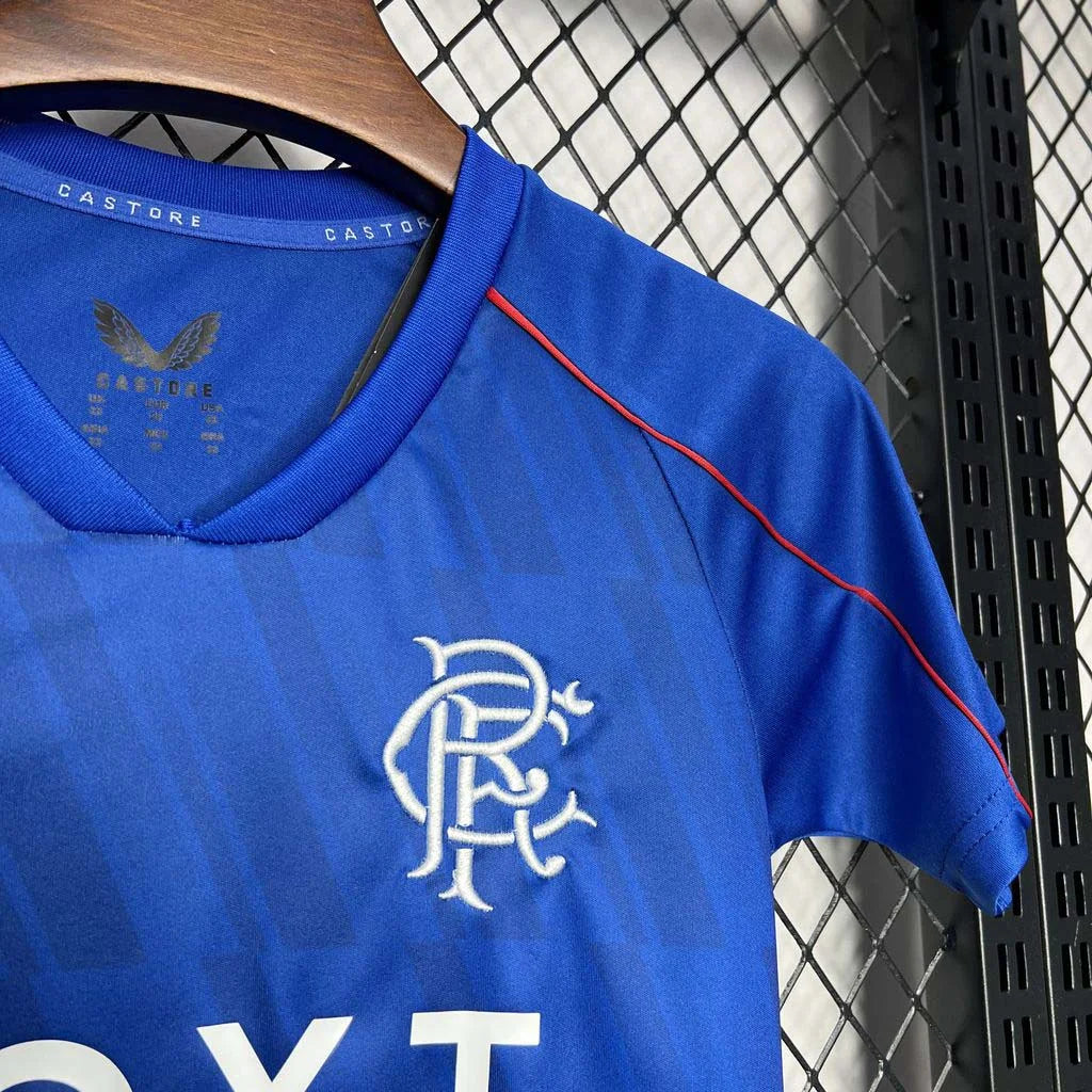 Maillot domicile des Rangers 2024/2025 taille enfant