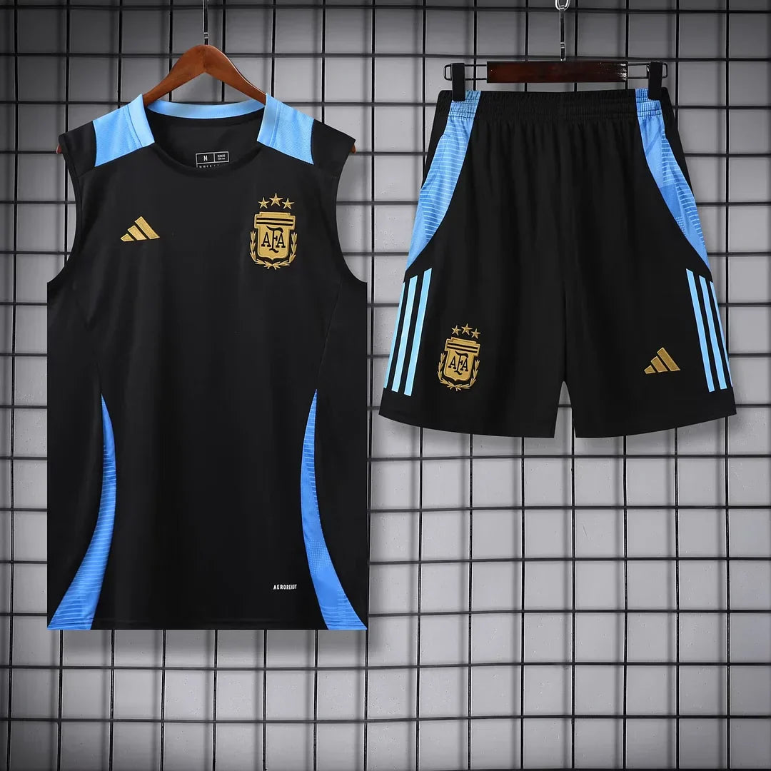 Tenue d'entraînement d'avant-match Argentine 2024