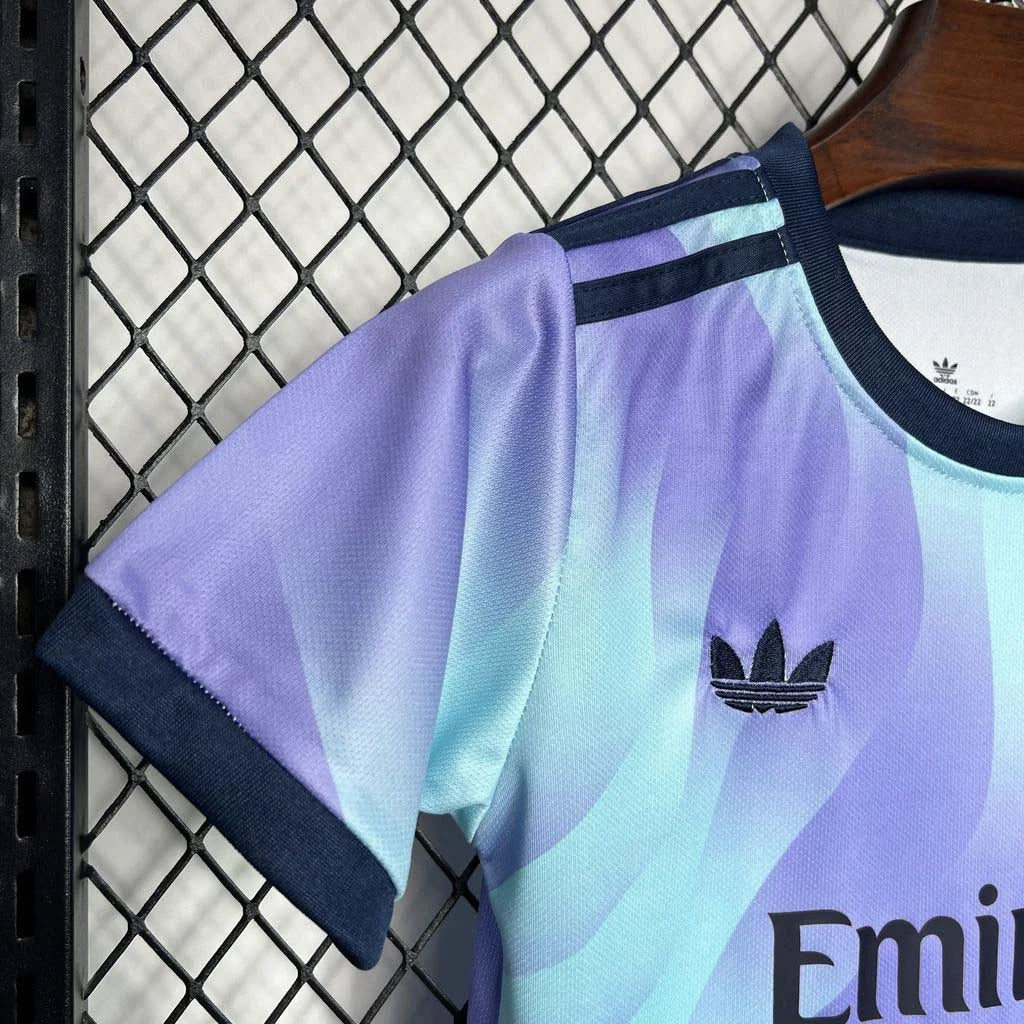 Maillot extérieur alternatif Arsenal 2024/2025 pour enfant