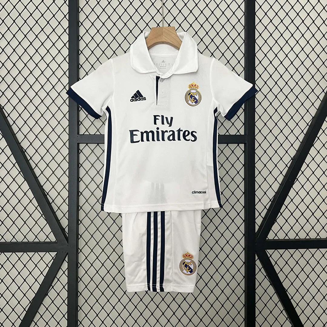 Maillot rétro domicile Real Madrid 2016/2017 pour enfant