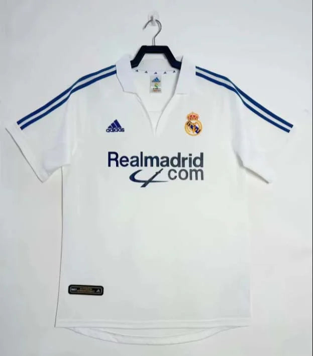 Maillot rétro Real Madrid domicile 2001/2002