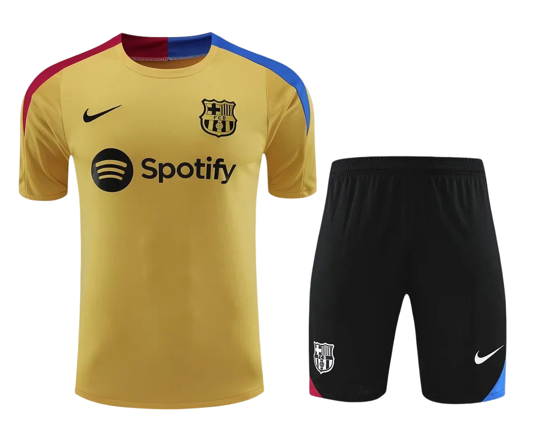 Maillot d'entraînement d'avant-match Barcelone 2024/2025