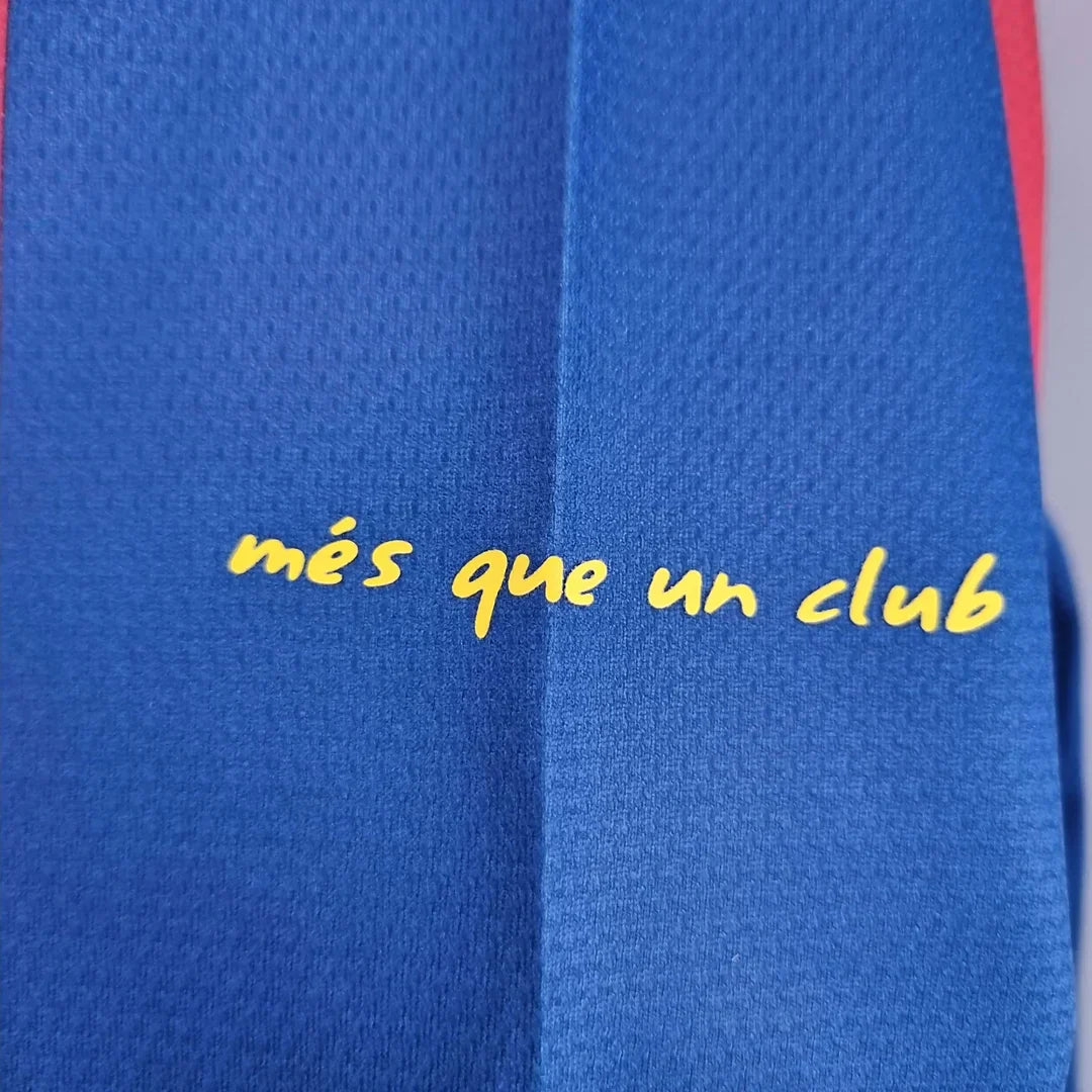 Maillot rétro Barcelone Domicile Manches Longues 2010-2011