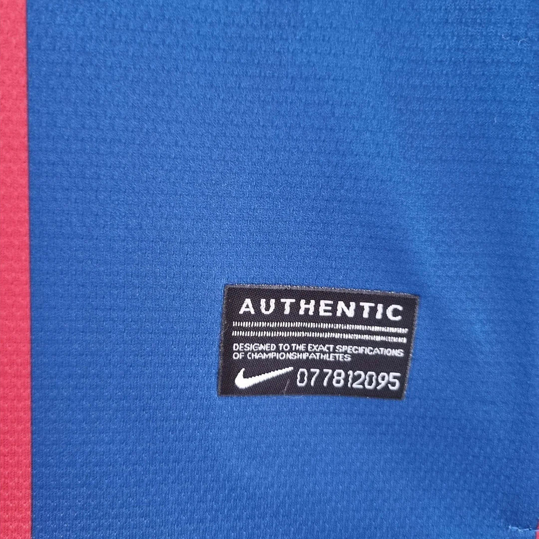 Maillot rétro Barcelone Domicile Manches Longues 2010-2011