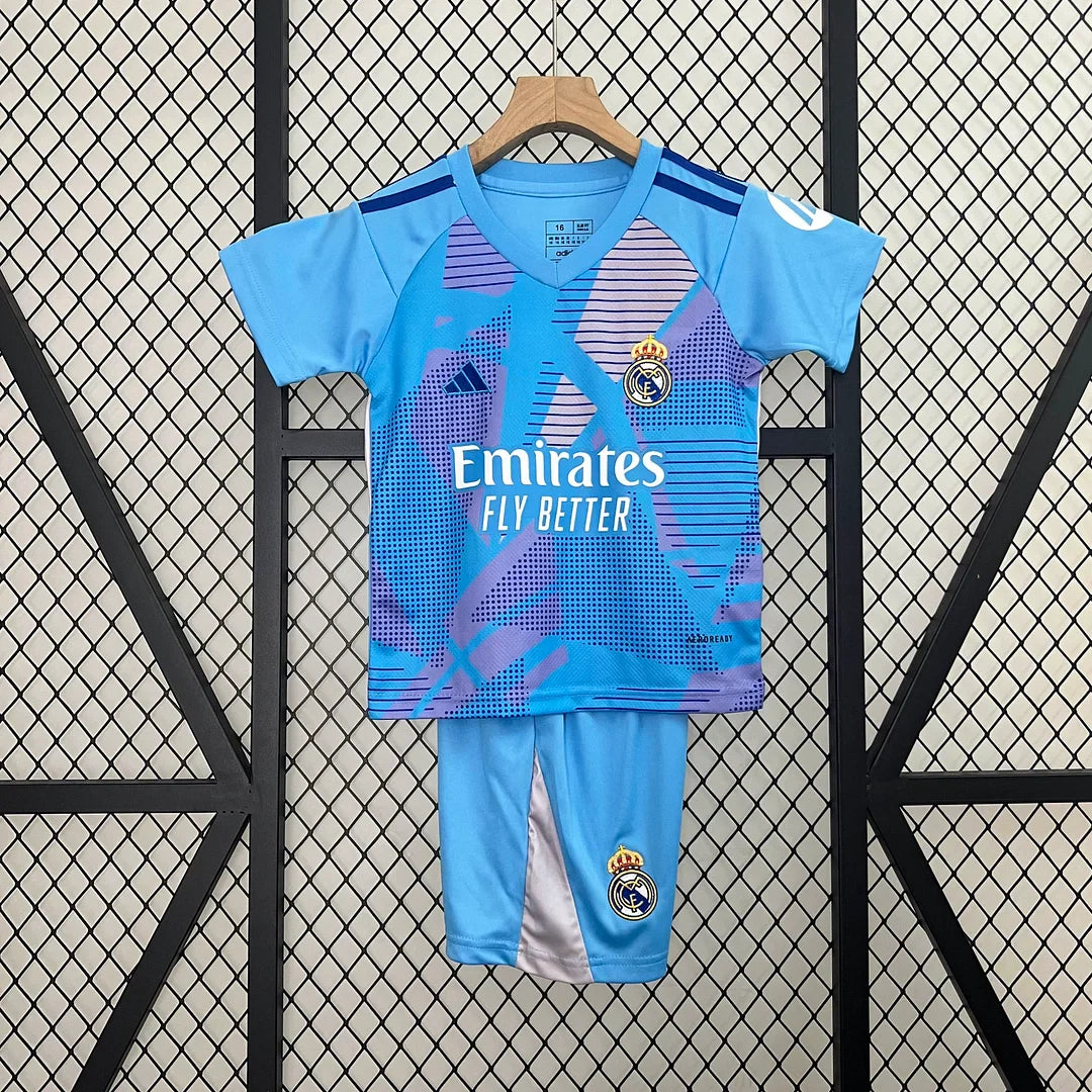 Maillot de gardien de but Real Madrid 2024/2025 taille enfant