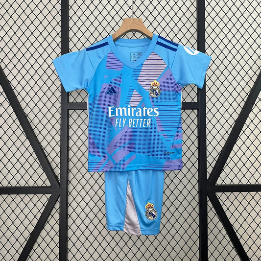 Maillot de gardien de but Real Madrid 2024/2025 taille enfant