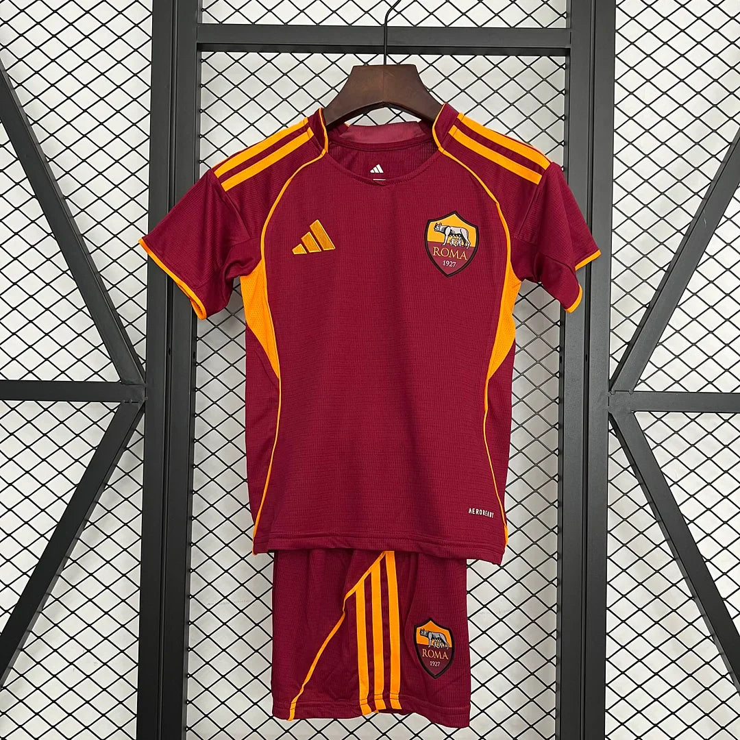Maillot Domicile Roma 2025/2026 Taille Enfant