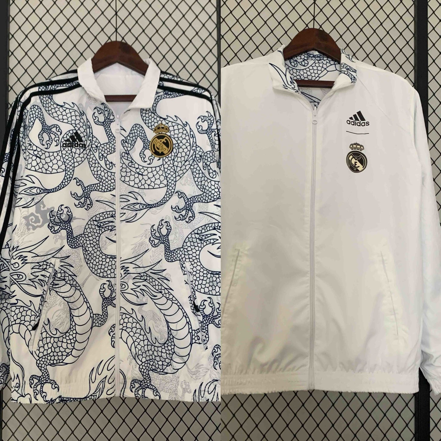 Coupe-vent réversible du Real Madrid