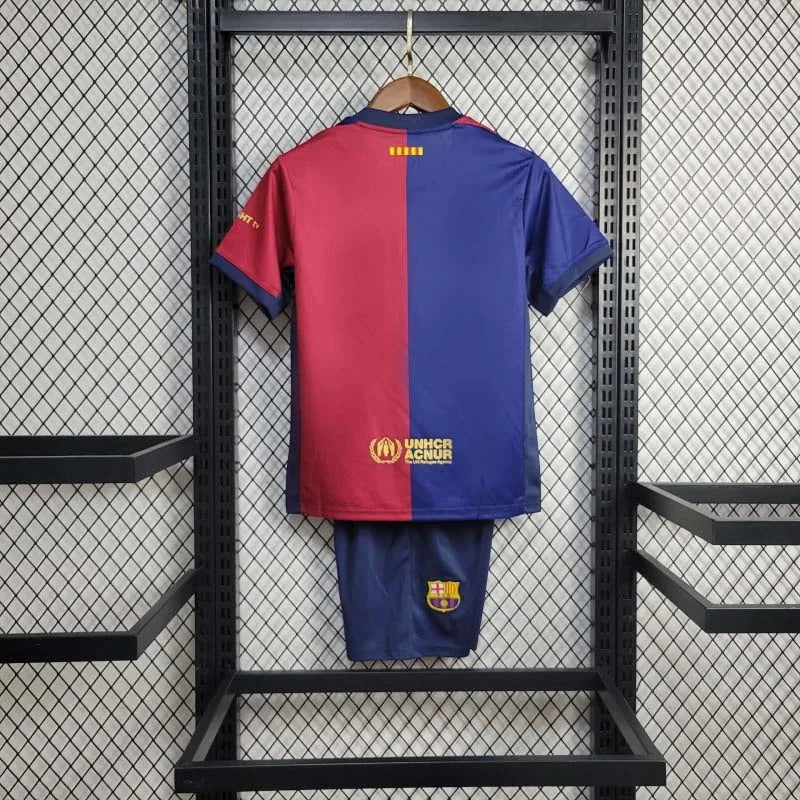 Maillot Domicile Barcelone 2024/2025 Taille Enfant