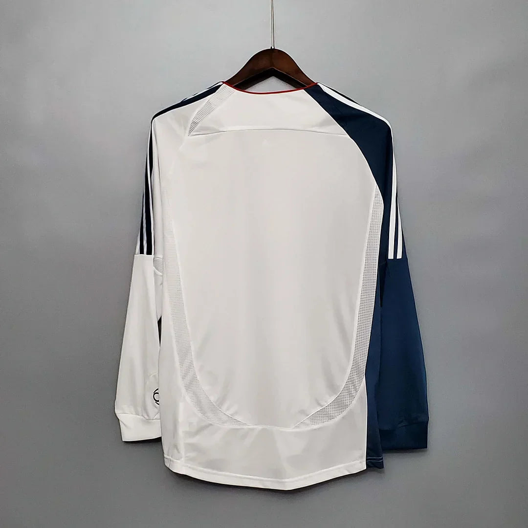 Maillot extérieur rétro à manches longues de Liverpool 2006-2007