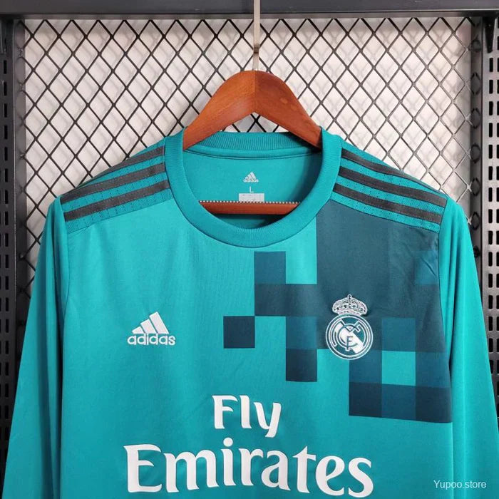 Maillot alternatif à manches longues Real Madrid Retro 2017-2018