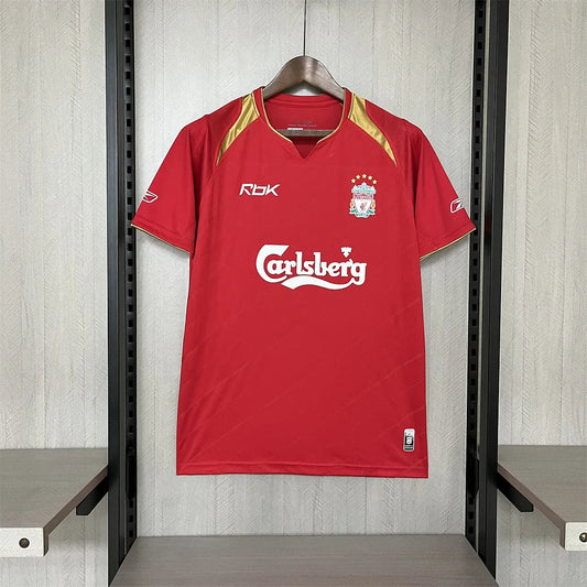 Maillot rétro Liverpool domicile 2005-2006
