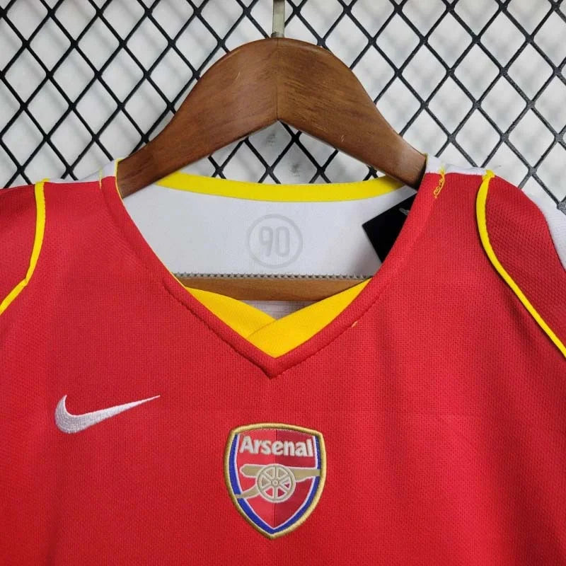 Maillot rétro Arsenal Domicile Enfant 2004-2005 Taille