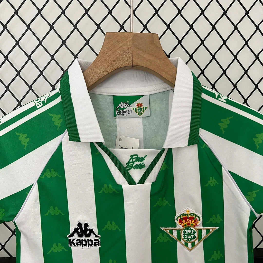 Maillot rétro domicile Real Betis 1995/1997 pour enfant