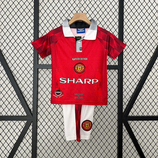 Maillot rétro Manchester United Domicile Enfant 1996/1998