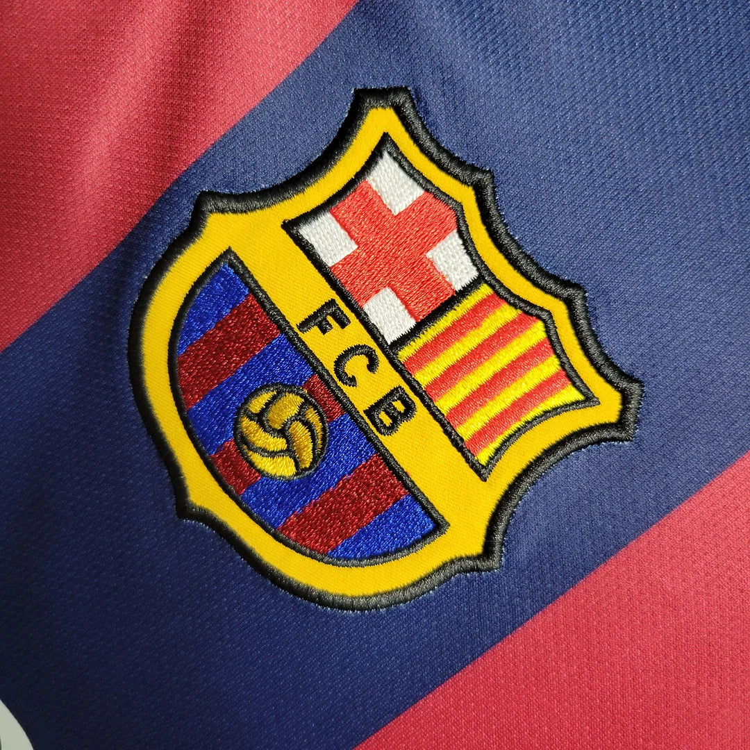 Maillot rétro Barcelone Domicile Manches longues 2014-2015