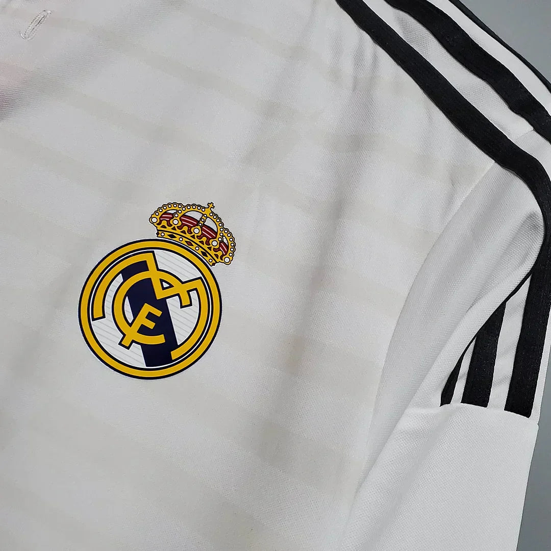 Maillot rétro à manches longues Real Madrid Domicile 2014/2015