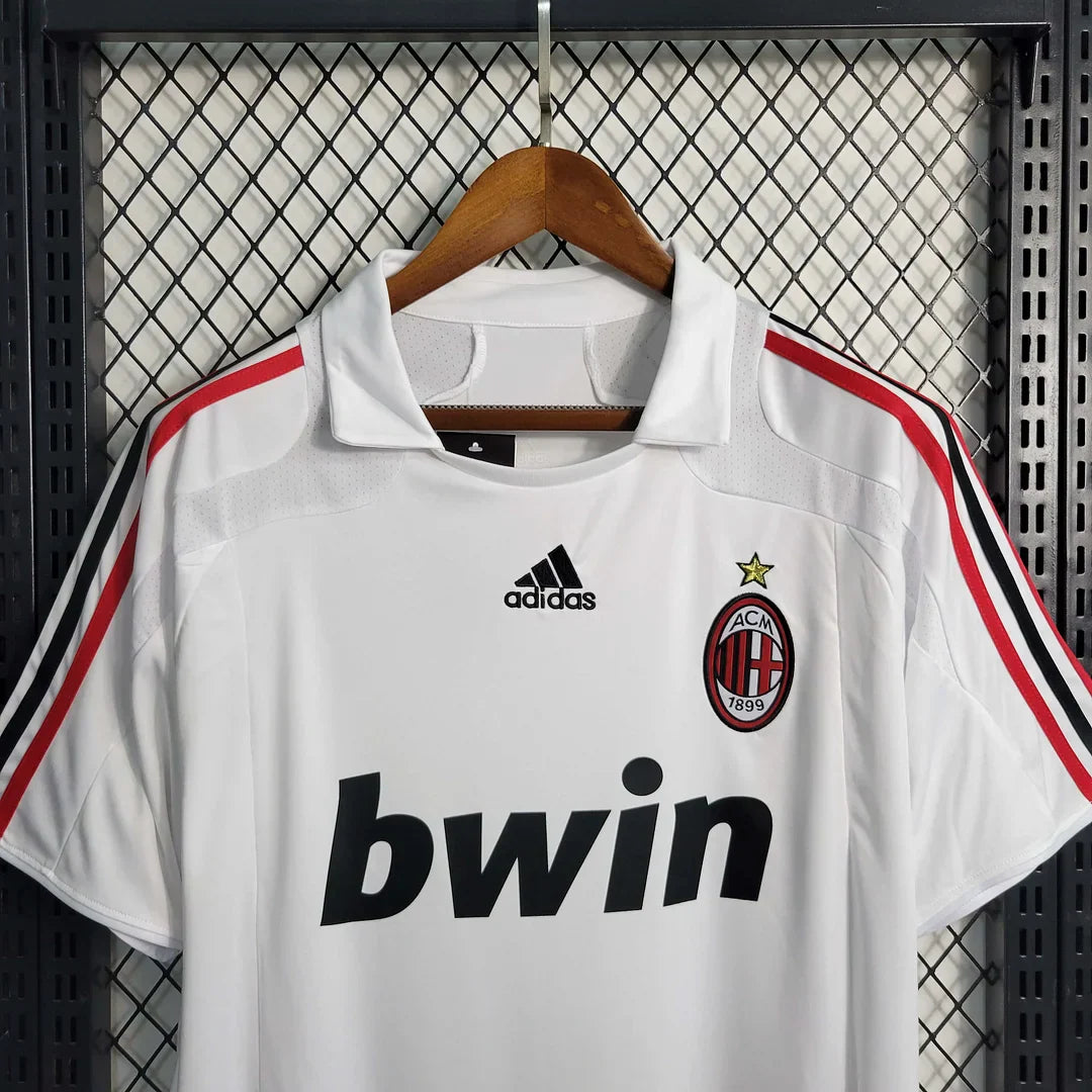 Maillot rétro extérieur de l'AC Milan 2007-2008