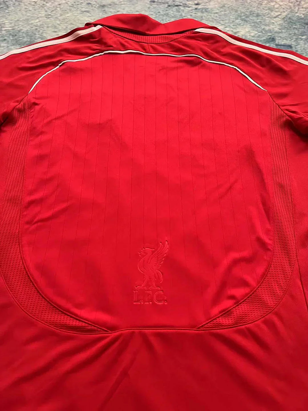 Maillot rétro Liverpool Domicile Manches Longues 2006-2007