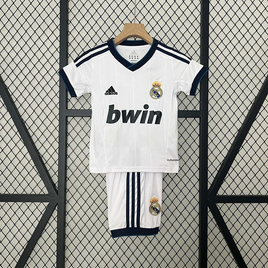 2012/2013 Retro Real Madrid Local Kit Talla Niño