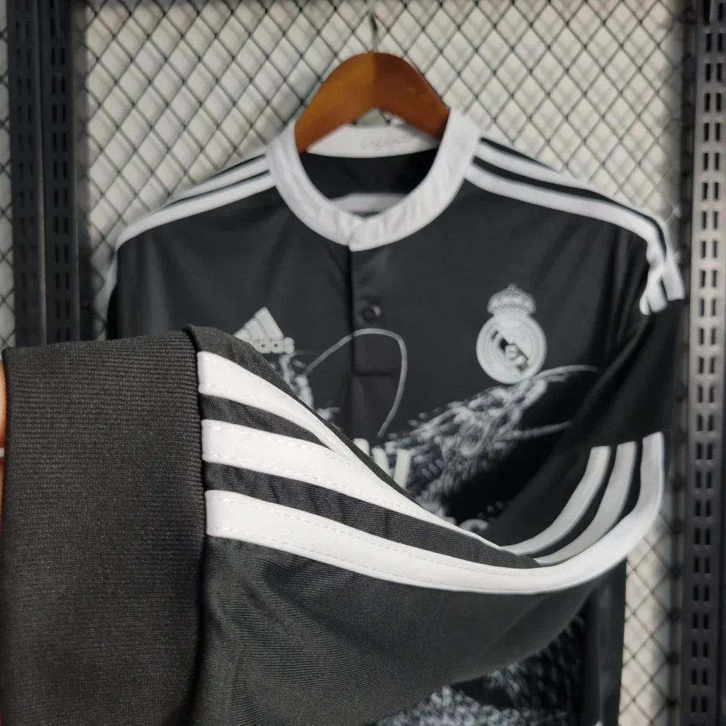 Maillot alternatif à manches longues Real Madrid Retro 2014-2015
