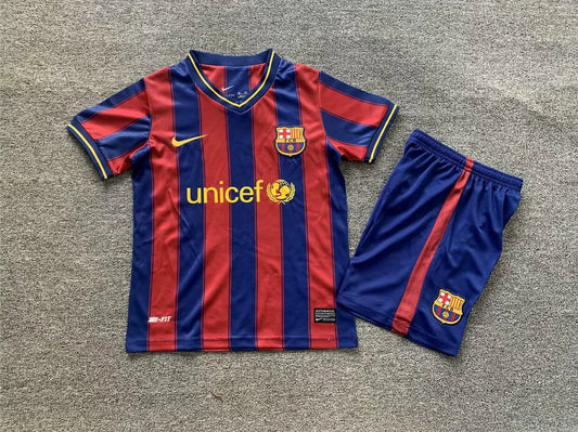 2009/2010 Retro Barcelona Local Talla Niño