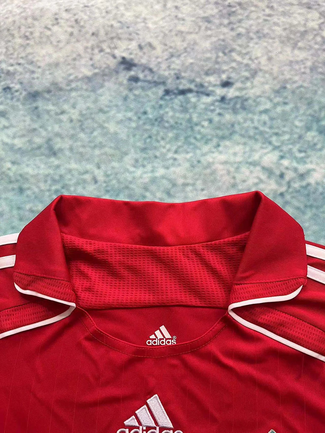 Maillot rétro Liverpool Domicile Manches Longues 2006-2007