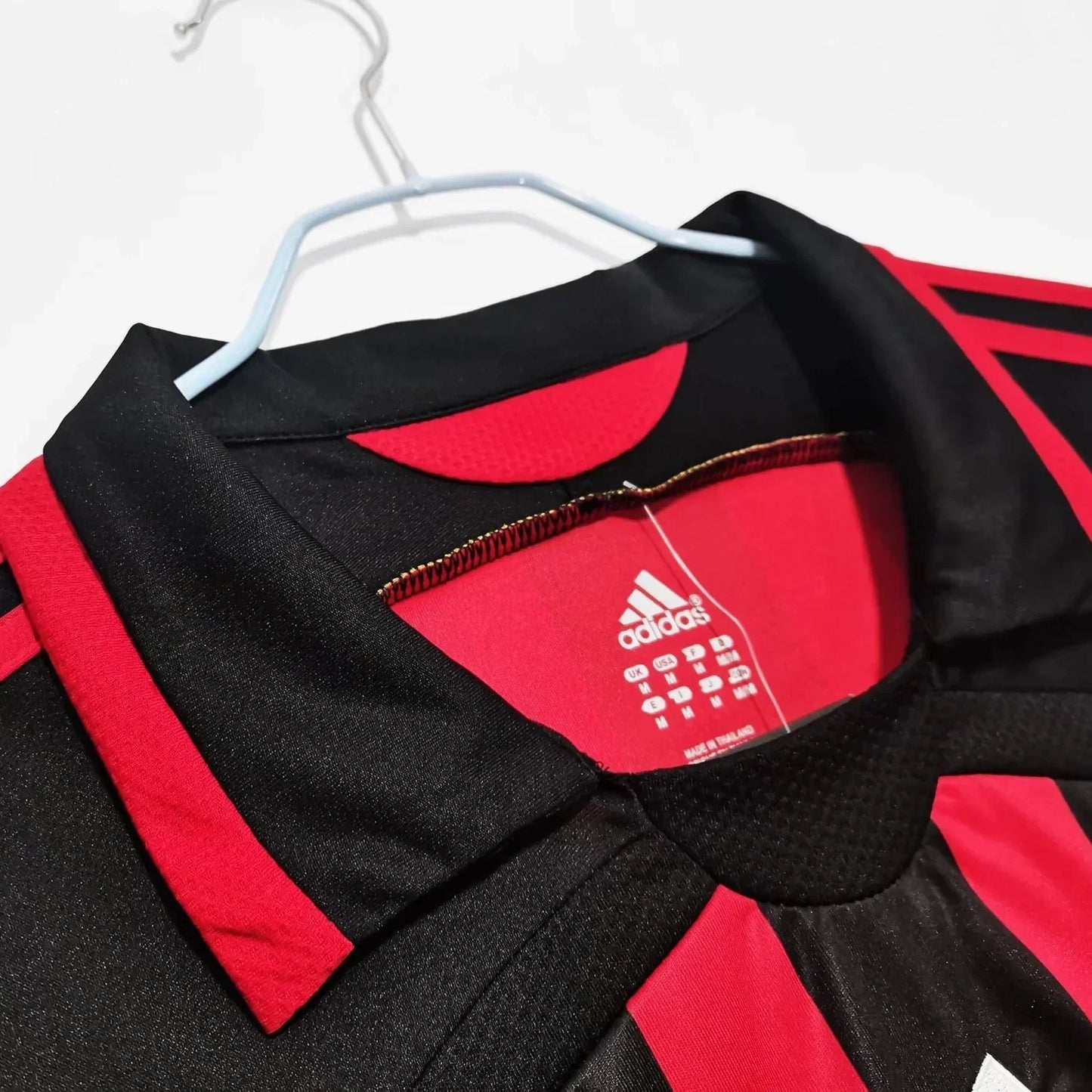 Maillot domicile à manches longues rétro AC Milan 2007-2008