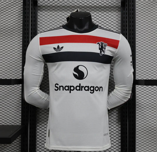 Manchester United 2024/2025 Alternativa Kit Manga Larga