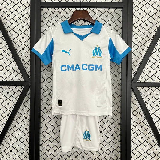 Maillot Domicile Olympique de Marseille 2025/2026 Taille Enfant