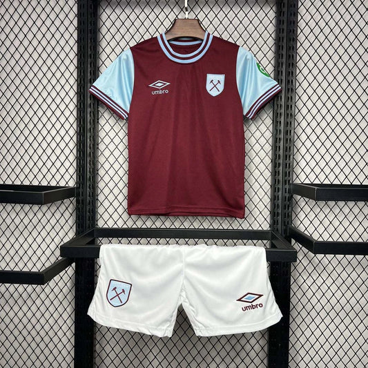 Maillot domicile West Ham United 2024-2025 pour enfant