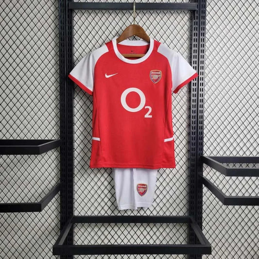 Maillot rétro Arsenal Domicile Enfant 2002-2004 Taille